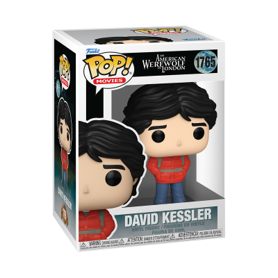 Figura Funko Pop de David Kessler em caixa