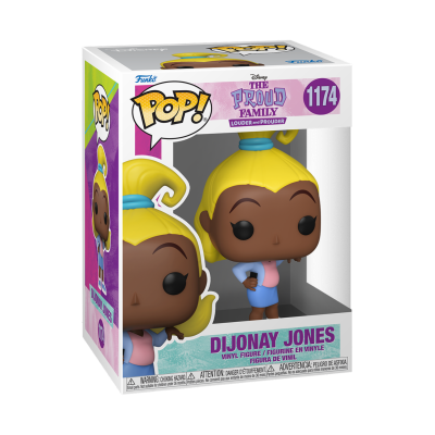 Figura Funko Pop! Dljonay Jones The Proud Family na embalagem