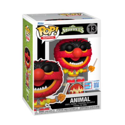 Figura Funko Pop! Animal dos Muppets em caixa