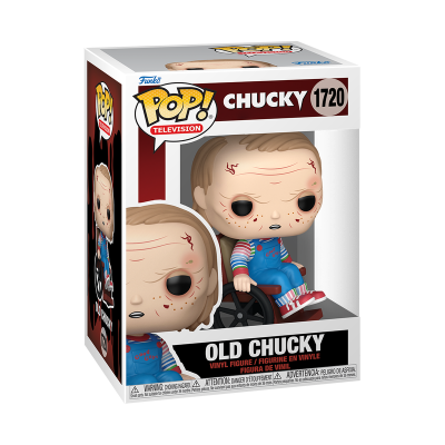 Figura POP! de vinil Old Chucky da série Chucky em embalagem