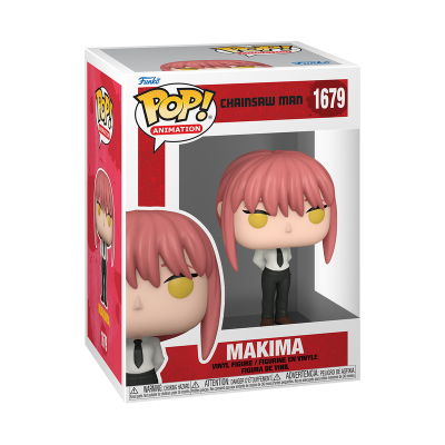 Funko Pop! Animation Makima da série Chainsaw Man em embalagem de vinil
