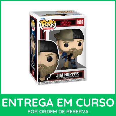 Funko Pop! Jim Hopper Stranger Things embalagem original