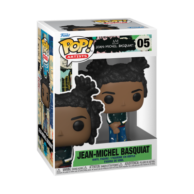 Funko Pop! Jean-Michel Basquiat figura de vinil na caixa