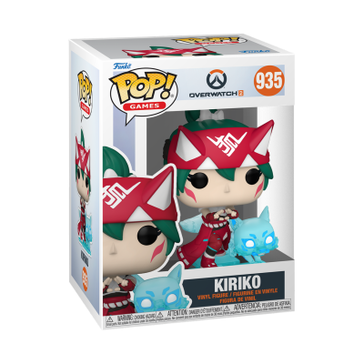 Boneco Kiriko de vinil na caixa Pop! Games Overwatch 2 nº935