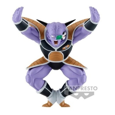 Figura de ação Banpresto personagem roxo com armadura e visor verde