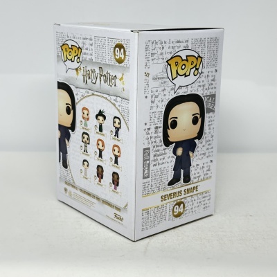 Caixa Funko Pop do Harry Potter personagem Severus Snape