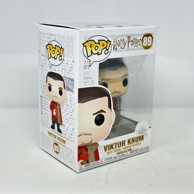 Figura Funko Pop Viktor Krum Harry Potter 89 na embalagem