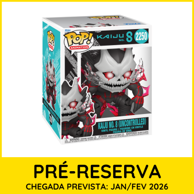 Funko Pop! Animation Kaiju No. 8 (Uncontrolled) figura vinil na caixa
