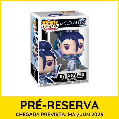 Figura Funko Pop! K/DA KaiSa em caixa