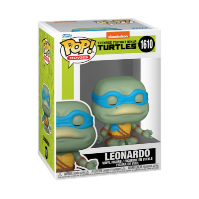 Figura Funko Pop! Leonardo das Teenage Mutant Ninja Turtles na embalagem