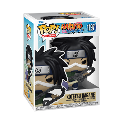 Figura Funko Pop Vinil Kotetsu Hagane Naruto Shippuden na caixa