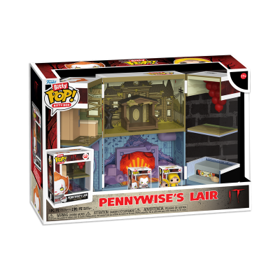 Caixa de brinquedo Funko Bitty Pop! Pennywise's Lair com figuras de vinil