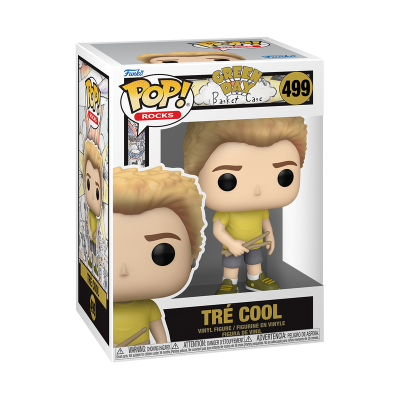 Figura Funko Pop! Rocks Tré Cool Green Day com embalagem