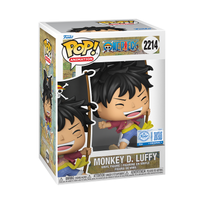 Caixa Funko Pop Monkey D. Luffy One Piece