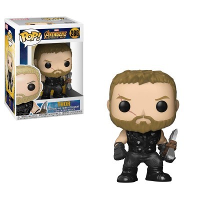 Funko Pop Thor da Marvel em caixa etiquetada