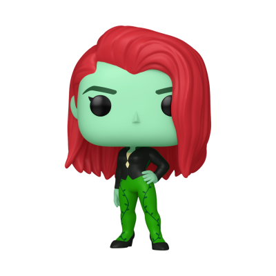 Figura Funko Pop com pele verde e cabelo vermelho