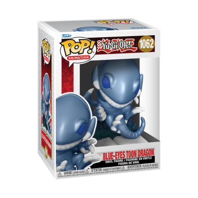 Figura Funko Pop! Animation Blue-Eyes Toon Dragon nº 1062 em caixa