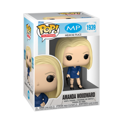 Funko Pop Amanda Woodward Melrose Place na caixa