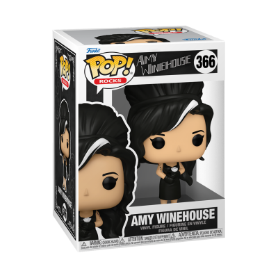 Funko Pop! Rocks de Amy Winehouse na embalagem