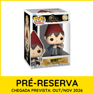 Funko Pop! Wirt da série Over the Garden Wall em caixa com janela, número 2545