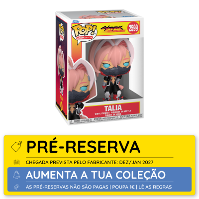 Funko Pop Talia Cyberpunk Edge Runners 11 em embalagem