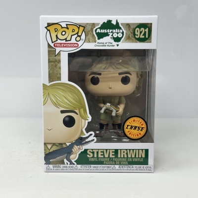 Figura de vinil Steve Irwin POP! Television em caixa