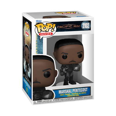 Figura Funko Pop! Marshal Pentecost Pacific Rim em caixa