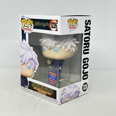 Figura Funko Pop! Satoru Gojo Jujutsu Kaisen limitada em caixa