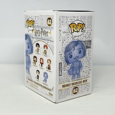 Caixa Funko Pop Nearly Headless Nick Harry Potter 62