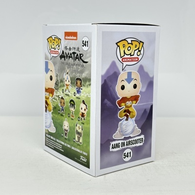 Caixa Funko Pop! Aang on Airscooter de Avatar