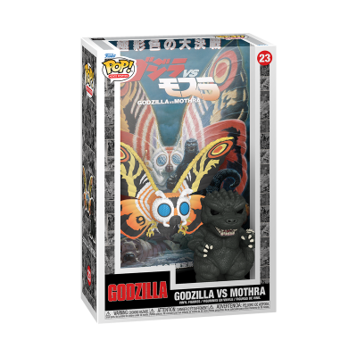 Figura Funko Pop Godzilla 23 com embalagem Godzilla vs Mothra