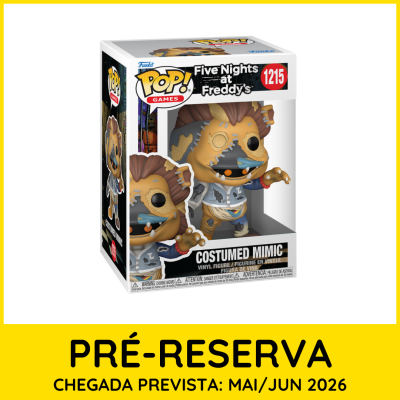 Funko Pop! Games Five Nights at Freddys Costumed Mimic número 1215 em caixa com janela