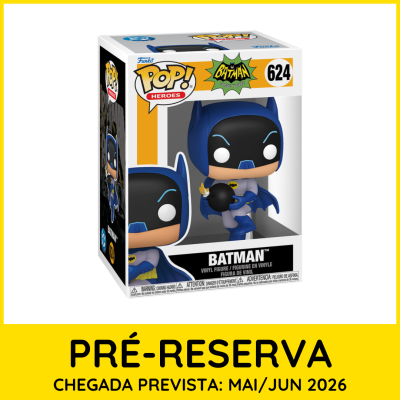 Funko Pop Batman figura de vinil na embalagem