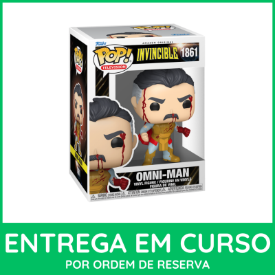 Funko Pop! Omni-Man da série Invincible em caixa