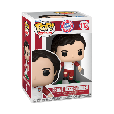 Funko Pop de vinil de Franz Beckenbauer com caixa FC BAYERN MÜNCHEN 113
