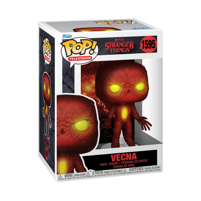 Funko Pop Vecna Stranger Things vinil na embalagem