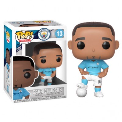 Figura Pop! Football Gabriel Jesus Manchester City com caixa