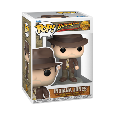 Caixa de Funko Pop! Indiana Jones 355 com figura dentro
