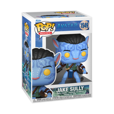 Figura Pop! de vinil Jake Sully do filme Avatar na caixa