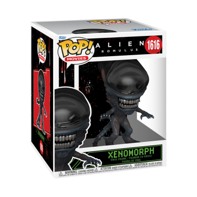 Figura Funko Pop! Xenomorph Alien Romulus na caixa