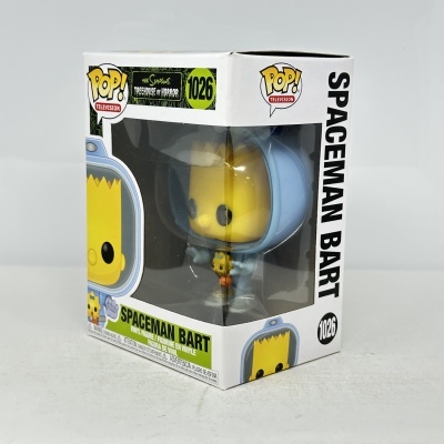 Figura vinyl de Spaceman Bart de The Simpsons em embalagem com visor de plástico