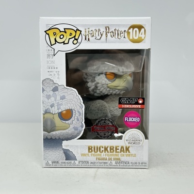 Figura de vinil Pop! Harry Potter Buckbeak na caixa