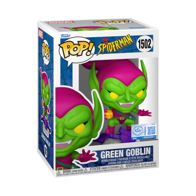 Boneco Funko Pop! Green Goblin Spider-Man em caixa transparente