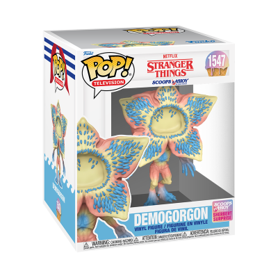 Figura Funko Pop! Demogorgon de Stranger Things na caixa