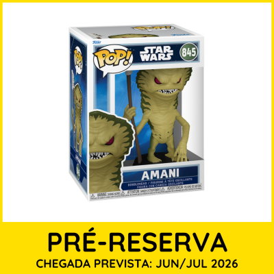 Boneco Funko Pop Star Wars AMANI na caixa