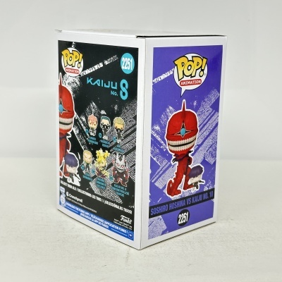 Embalagem Funko POP! Animation do personagem Kaiju No. 8