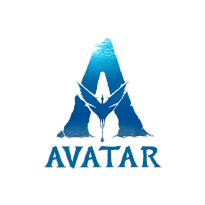 Logótipo azul com letra A, ave estilizada e palavra AVATAR em fundo branco