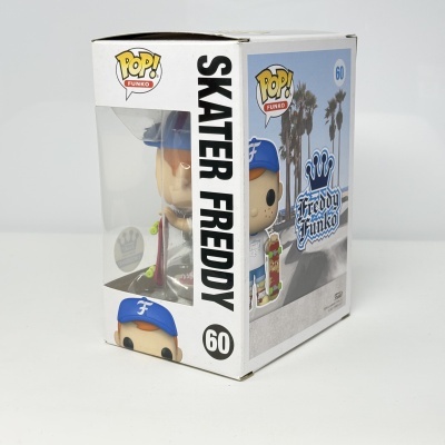 Figura Funko Pop Skater Freddy em caixa com janela transparente