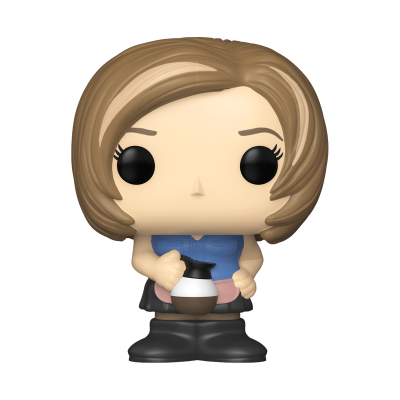Figura Funko Pop feminina com bule de café
