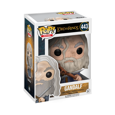 Funko Pop! Gandalf Lord of the Rings número 443 em embalagem